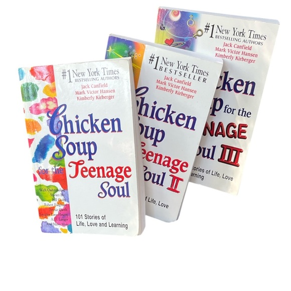 Chicken Soup for the Teenage Soul Volumes 1 , 2 , and 3  - 3 Book Bundle Set - Picture 1 of 11